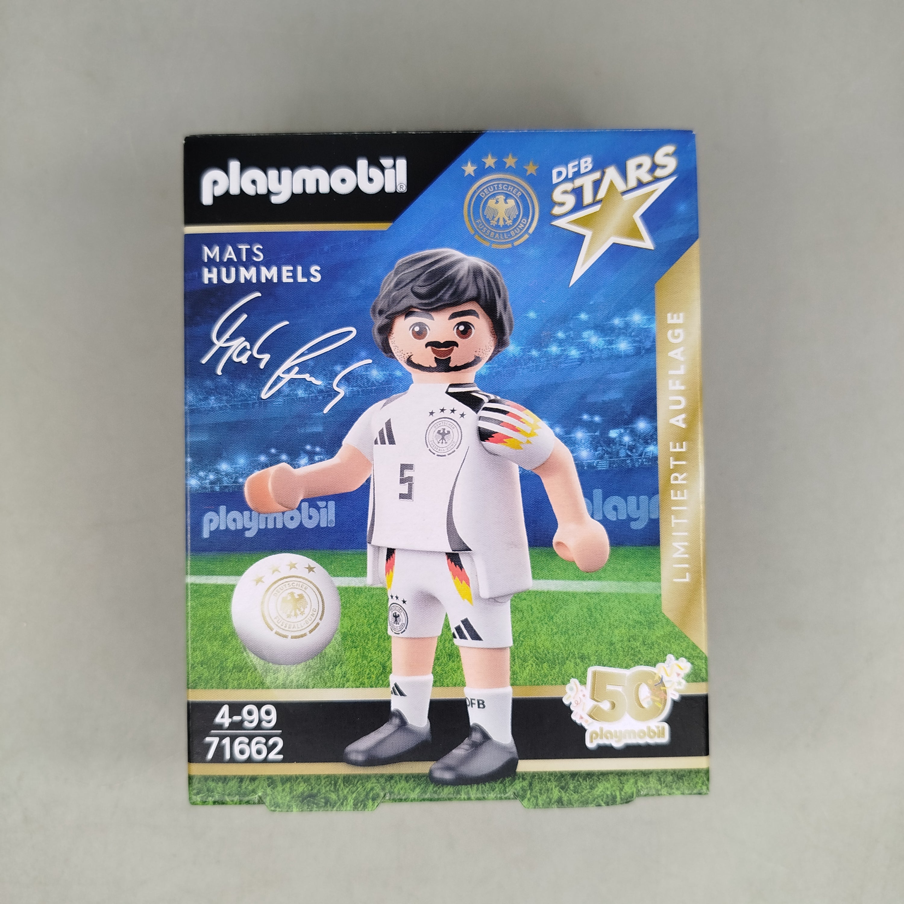 Playmobil DFB Stars Figur Mats Hummels 71662, neu, ab 6 Jahre